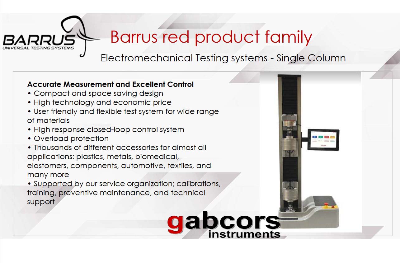GASBCORS_BARRUS_Electromechanical Testing systems - Single Column másolata